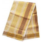 Traditional Checked Border Kerala Kasavu Saree